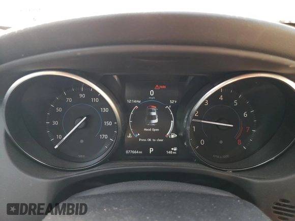 2017 Jaguar XE 35t Premium with VIN SAJAJ4BV5HA971536, listed as a Copart auction lot 86578694 with 77,664 mi miles and Salvage Title. Bid and sale history available at carsss.com. Image 9.