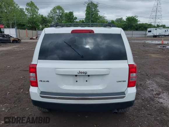 2012 Jeep Patriot Limited with VIN 1C4NJRCBXCD588619, listed as a IAAI auction lot 42258542 with 162,604 mi miles and . Bid and sale history available at DreamBid. Image 16.