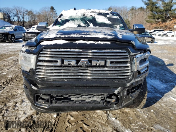 2021 Ram 2500 Laramie with VIN 3C6UR5FL3MG572811, listed as a Copart auction lot 45291775 with 75,730 mi miles and Salvage Title. Bid and sale history available at carsss.com. Image 5.