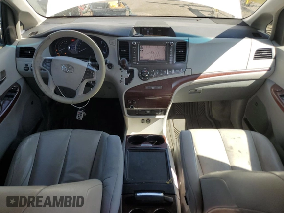 2014 Toyota Sienna Ltd with VIN 5TDDK3DCXES090201, listed as a Copart auction lot 43001075 with 183,788 mi miles and Salvage Title. Bid and sale history available at carsss.com. Image 8.
