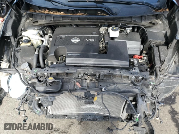 2019 Nissan Murano SL with VIN 5N1AZ2MS5KN113767, listed as a Copart auction lot 46121245 with 73,559 mi miles and Salvage Title. Bid and sale history available at DreamBid. Image 12.