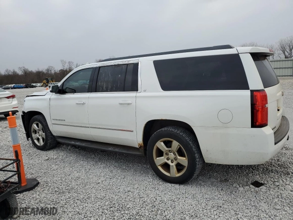 2016 Chevrolet Suburban LT with VIN 1GNSKHKC7GR139631, listed as a Copart auction lot 48179705 with 169,329 mi miles and Salvage Title. Bid and sale history available at carsss.com. Image 2.