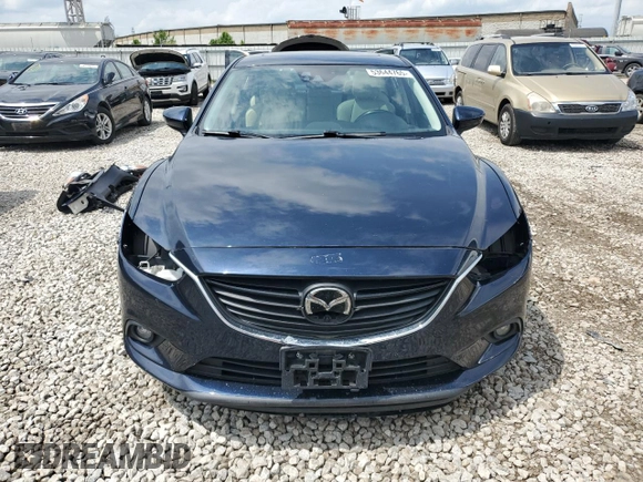 2015 Mazda 6 i Grand Touring with VIN JM1GJ1W58F1198480, listed as a Copart auction lot 53644765 with 103,642 mi miles and Salvage Title. Bid and sale history available at carsss.com. Image 5.