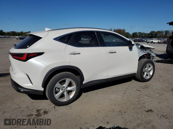 2024 Lexus NX with VIN JTJHGCEZ2R2018411, listed as a Copart auction lot 74916944 with 7,495 mi miles and Salvage Title. Bid and sale history available at carsss.com. Image 3.