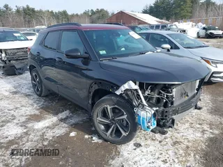 2022 Chevrolet TrailBlazer RS with VIN KL79MUSL2NB095857, listed as a IAAI auction lot 41385986 with 31,305 mi miles. Bid and sale history available at carsss.com. Image 1.