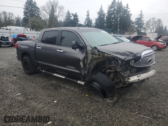 2012 Toyota Tundra 4WD Truck LTD with VIN 5TFHY5F13CX256332, listed as a Copart auction lot 84759444 with 190,165 mi miles and Salvage Title. Bid and sale history available at carsss.com. Image 4.