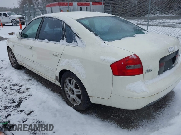 2001 Audi A6 with VIN WAUED54B01N124130, listed as a IAAI auction lot 41574761 with 137,069 mi miles. Bid and sale history available at carsss.com. Image 3.