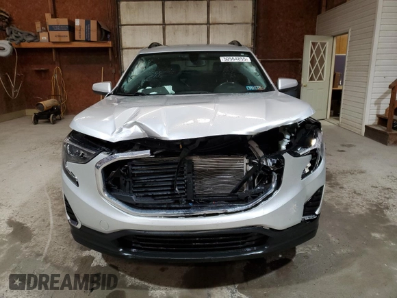 2018 GMC Terrain SLE with VIN 3GKALMEV5JL340714, listed as a Copart auction lot 50564855 with 85,120 mi miles and Salvage Title. Bid and sale history available at DreamBid. Image 5.