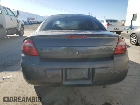 2004 Dodge Neon SXT with VIN 1B3ES56C34D567432, listed as a Copart auction lot 46550955 with 181,221 mi miles and Clean Title. Bid and sale history available at DreamBid. Image 6.