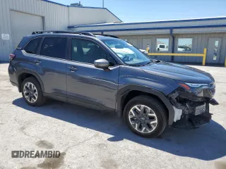 2025 Subaru Forester Premium с VIN JF2SLDBC7SH442858, выставлен на аукционе Copart как лот 59335765 с пробегом 2 555 миль миль и Списание • Salvage title. История ставок и продаж доступна на DreamBid. Изображение 4.