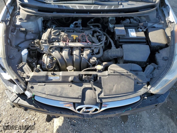 2011 Hyundai Elantra GLS PZEV with VIN 5NPDH4AE7BH048581, listed as a Copart auction lot 46663575 with 95,146 mi miles and Salvage Title. Bid and sale history available at carsss.com. Image 12.