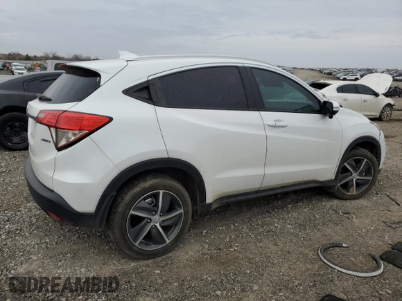 2022 Honda HR-V EX with VIN 3CZRU6H55NM767422, listed as a Copart auction lot 42585925 with 12,761 mi miles and Salvage Title. Bid and sale history available at carsss.com. Image 3.