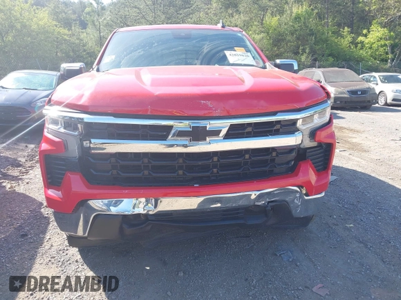 2022 Chevrolet Silverado 1500 LT with VIN 1GCPACED2NZ561022, listed as a IAAI auction lot 42019820 with 1 mi miles. Bid and sale history available at carsss.com. Image 6.