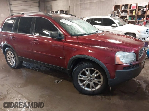 2005 Volvo XC90 with VIN YV1CZ852651207970, listed as a IAAI auction lot 41280471 with 1 mi miles. Bid and sale history available at carsss.com. Image 1.
