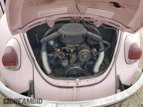 1968 Volkswagen Beetle with VIN 158471748, listed as a Copart auction lot 74748374 with Not Provided miles and Salvage Title. Bid and sale history available at DreamBid. Image 11.
