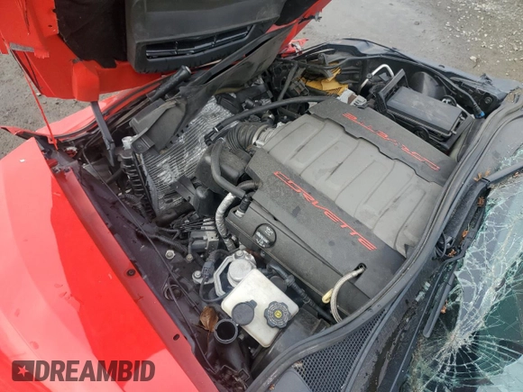 2014 Chevrolet Corvette 2LT with VIN 1G1YD2D77E5104112, listed as a Copart auction lot 51933505 with Not provided miles and Salvage title. Bid and sale history available at DreamBid. Image 11.