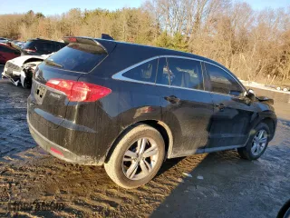 2013 Acura RDX with VIN 5J8TB3H37DL004334, listed as a Copart auction lot 44413725 with 135,206 mi miles and Salvage Title. Bid and sale history available at carsss.com. Image 3.