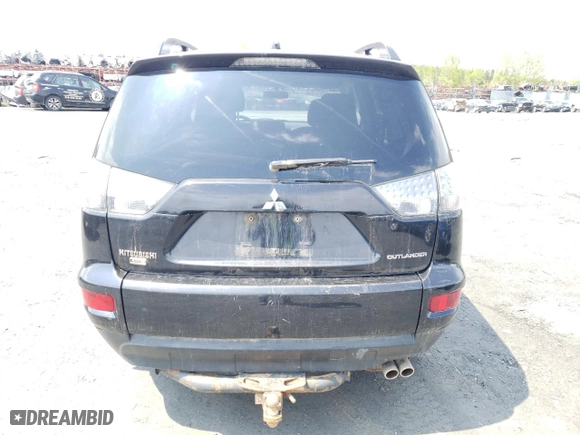 2011 Mitsubishi Outlander LS with VIN JA4JT3AX0BU609376, listed as a Copart auction lot 54922644 with 338,474 mi miles and Salvage Title. Bid and sale history available at carsss.com. Image 6.