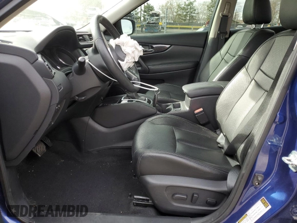 2019 Nissan Rogue SL with VIN 5N1AT2MV7KC797020, listed as a Copart auction lot 49882205 with 28,916 mi miles and Salvage Title. Bid and sale history available at carsss.com. Image 7.