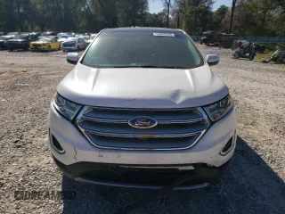 2017 Ford Edge Titanium with VIN 2FMPK4K88HBC47677, listed as a Copart auction lot 50040085 with 37,522 mi miles and Salvage Title. Bid and sale history available at carsss.com. Image 5.