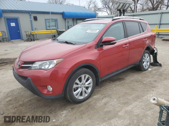 2013 Toyota RAV4 Limited with VIN 2T3DFREV8DW072137, listed as a Copart auction lot 47448335 with 80,019 mi miles and Salvage Title. Bid and sale history available at carsss.com. Image 1.