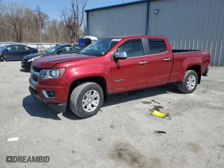2019 Chevrolet Colorado 4WD LT with VIN 1GCGTCEN3K1169289, listed as a Copart auction lot 53935855 with 81,534 mi miles and Salvage Title. Bid and sale history available at carsss.com. Image 1.
