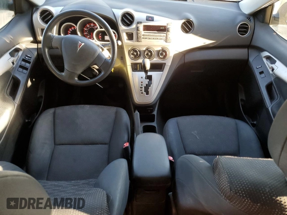 2010 Pontiac Vibe w/1SA with VIN 5Y2SP6E80AZ408078, listed as a Copart auction lot 50197835 with 156,101 mi miles and Salvage Title. Bid and sale history available at carsss.com. Image 8.