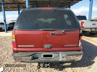2002 Chevrolet Suburban LT with VIN 1GNEC16ZX2J231601, listed as a Copart auction lot 75348404 with 0 mi miles and Salvage Title. Bid and sale history available at carsss.com. Image 6.