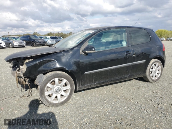 2008 Volkswagen Rabbit S with VIN WVWAB71KX8W148835, listed as a Copart auction lot 78737234 with 192,498 mi miles and Salvage title. Bid and sale history available at DreamBid. Image 1.