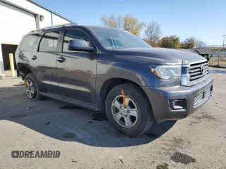 2019 Toyota Sequoia SR5 with VIN 5TDBY5G14KS165403, listed as a Copart auction lot 76483444 with 63,932 mi miles and Salvage Title. Bid and sale history available at carsss.com. Image 4.