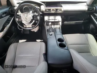 2016 Lexus IS 350 with VIN JTHBE1D20G5026301, listed as a Copart auction lot 57554915 with 76,974 mi miles and Salvage title. Bid and sale history available at DreamBid. Image 8.