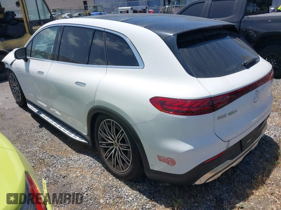 2023 Mercedes-Benz EQS 450+ z VIN 4JGDM2DB2PA024555, wystawiony jako IAAI lot #41522294 z przebiegiem 11 093 mil mil oraz . Historia ofert i sprzedaży dostępna na DreamBid. Obrazek 3.