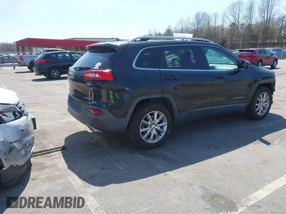 2015 Jeep Cherokee Limited with VIN 1C4PJMDS9FW711040, listed as a IAAI auction lot 41904050 with 137,742 mi miles. Bid and sale history available at carsss.com. Image 4.