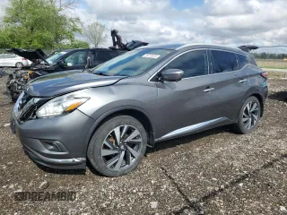 2016 Nissan Murano Platinum z VIN 5N1AZ2MH8GN167866, wystawiony jako Copart lot #55570035 z przebiegiem 119 268 mil mil oraz Szkoda całkowita • Salvage title. Historia ofert i sprzedaży dostępna na DreamBid. Obrazek 1.