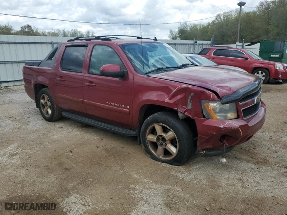 2007 Chevrolet Avalanche LS with VIN 3GNEC12097G167972, listed as a Copart auction lot 51292235 with 362,194 mi miles and Salvage Title. Bid and sale history available at carsss.com. Image 4.