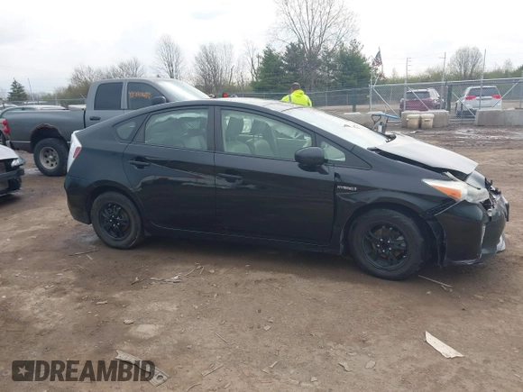 2013 Toyota Prius One with VIN JTDKN3DU6D5609983, listed as a IAAI auction lot 41929769 with 147,987 mi miles. Bid and sale history available at carsss.com. Image 13.