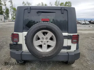 2010 Jeep Wrangler Sport with VIN 1J4AA2D12AL130050, listed as a Copart auction lot 54736025 with 48,262 mi miles and Salvage Title. Bid and sale history available at carsss.com. Image 6.