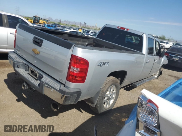 2013 Chevrolet Silverado 3500HD High Country with VIN 1GC4K1E82DF217052, listed as a Copart auction lot 60964754 with 0 mi miles and Salvage Title. Bid and sale history available at carsss.com. Image 3.