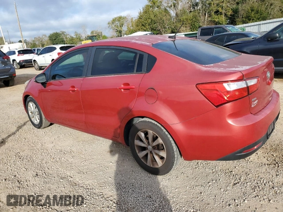 2015 Kia Rio EX with VIN KNADN4A32F6454482, listed as a Copart auction lot 85480524 with 112,510 mi miles and Clean Title. Bid and sale history available at carsss.com. Image 2.