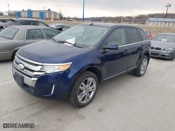 2011 Ford Edge Limited with VIN 2FMDK4KC0BBB12661, listed as a IAAI auction lot 41711755 with 195,855 mi miles. Bid and sale history available at carsss.com. Image 2.