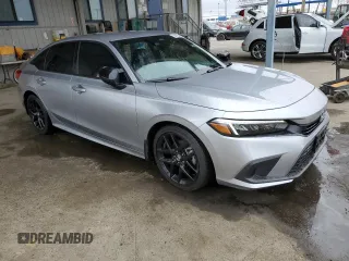 2024 Honda Civic Sport z VIN 2HGFE2F54RH555554, wystawiony jako Copart lot #54410485 z przebiegiem 22 366 mil mil oraz Szkoda całkowita • Salvage title. Historia ofert i sprzedaży dostępna na DreamBid. Obrazek 4.