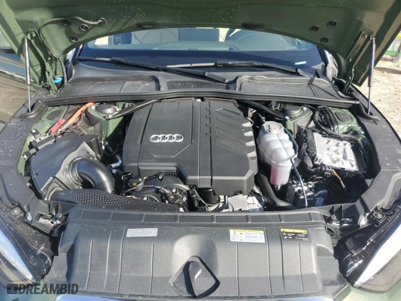 2024 Audi A5 Cabriolet S line Premium Plus with VIN WAU4AGF5XRN001373, listed as a Copart auction lot 83805094 with NaN miles and Non Repairable. Bid and sale history available at carsss.com. Image 11.