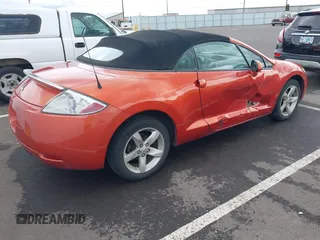 2007 Mitsubishi Eclipse GS with VIN 4A3AL25F97E055304, listed as a IAAI auction lot 41911604 with 139,943 mi miles and . Bid and sale history available at DreamBid. Image 4.