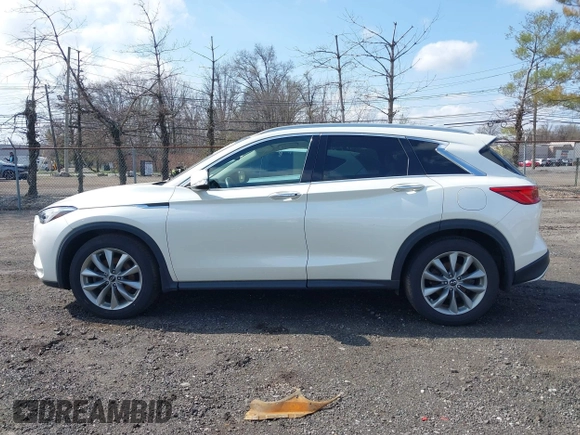 2019 Infiniti QX50 Luxe with VIN 3PCAJ5M37KF145057, listed as a IAAI auction lot 42015854 with 118,624 mi miles and . Bid and sale history available at DreamBid. Image 14.