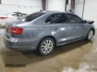 2015 Volkswagen Jetta SE with VIN 3VWD07AJ6FM343142, listed as a Copart auction lot 62472655 with 117,349 mi miles and Salvage title. Bid and sale history available at DreamBid. Image 3.