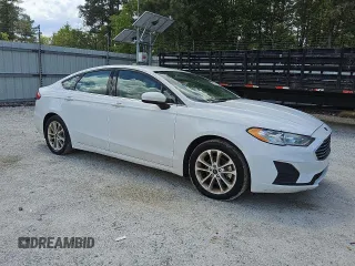 2019 Ford Fusion SE with VIN 3FA6P0HD4KR145810, listed as a Copart auction lot 45312765 with 137,414 mi miles and Clean Title. Bid and sale history available at DreamBid. Image 4.