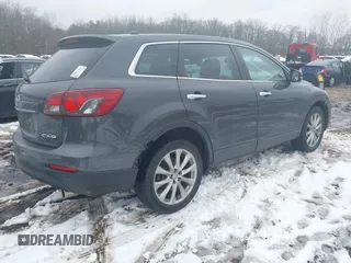2014 Mazda CX-9 Grand Touring with VIN JM3TB3DV9E0440506, listed as a IAAI auction lot 41537718 with 217,299 mi miles and . Bid and sale history available at DreamBid. Image 4.