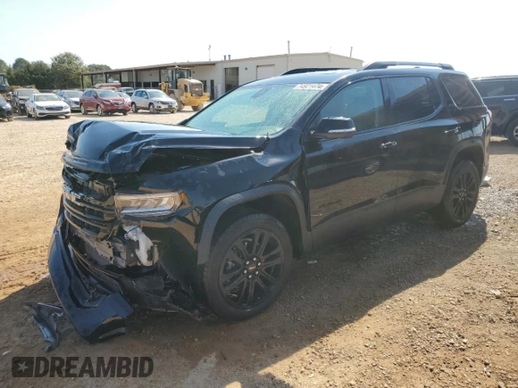 2023 GMC Acadia SLT with VIN 1GKKNMLS7PZ253048, listed as a Copart auction lot 74921474 with 10,084 mi miles and Salvage Title. Bid and sale history available at DreamBid. Image 1.