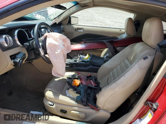 2008 Ford Mustang GT Deluxe with VIN 1ZVHT82H285150604, listed as a Copart auction lot 56236525 with 132,142 mi miles and Salvage title. Bid and sale history available at DreamBid. Image 7.