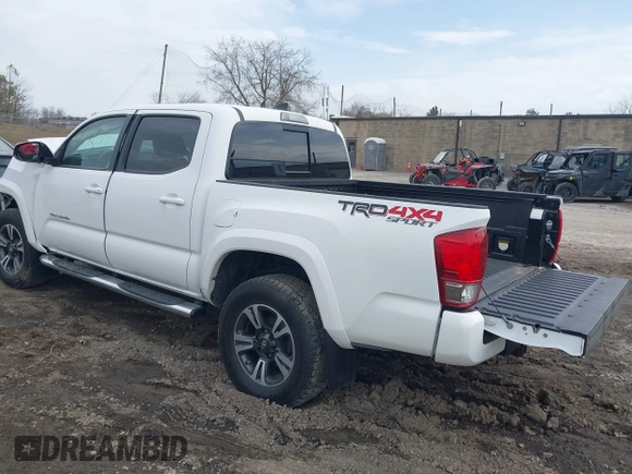 2017 Toyota Tacoma SR5 with VIN 3TMCZ5AN3HM106655, listed as a IAAI auction lot 41838777 with 63,740 mi miles and . Bid and sale history available at DreamBid. Image 3.